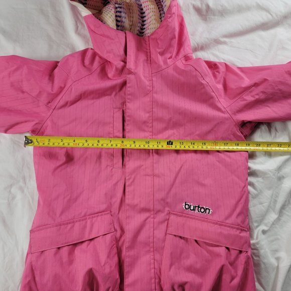 Burton Girls Large Pink Winter Ski Jacket Dryride Charm Jacket Outdoors Warm - Picture 11 of 14